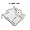 Lavabo Cerámico para Balcón con Tabla de Lavar Fregadero para Lavandería Gabinete para Lavadora Empotrado Lavabo Lavabo Bajo Encimera Lavadero