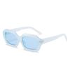Comercio Exterior Transfronterizo Moda Europea y Americana Gafas de Sol Poligonales Gafas de Sol Coloridas Estilo Callejero de Celebridad Gafas del Mismo Estilo que las Celebridades