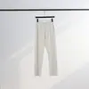 Pantalones Casuales de Pierna Recta de Modal de Cintura Alta Estilo Lulu, Adelgazantes y con Caída, Pantalones Anchos Sueltos para Mujer, Nuevo Artículo