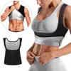 Chaleco Sudoración para Correr y Fitness Transfronterizo para Hombres y Mujeres, Control de Abdomen, Quema de Grasa, Moldeador Corporal Top Deportivo, Corsé Sauna de Exportación