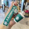 Llavero de Bebida de Simulación Colgante de Taza de Té con Leche de Coca Cola Llavero de Sprite Adornos Colgantes para Bolsa de Coche para Pareja Pequeños Regalos