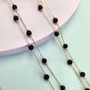 Cadena de cuentas para manualidades, accesorios hechos a mano, collar, borla, pulsera, imitación de ópalo natural, cadena suelta, accesorios, material para ropa