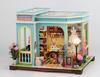 Casa Libro Mágico DIY Creativo 3D Estéreo Modelo Arquitectónico Ensamblado a Mano Adornos de Escritorio Juguete Regalo para Novia