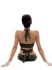 Fábrica de Origen Corea Dongdaemun Nuevo Estilo Coreano Sexy Bikini de Tirantes Halter con Abertura Traje de Baño para Playa y Aguas Termales