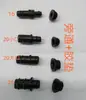 Conector de codo de inserción para tubería de PE de 16/20/25/32 para riego de ahorro de agua, junta de tubería de riego por goteo, conector de codo simple de púas