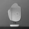 Espejo acrílico de pared para baño, espejo suave, espejo irregular, espejo de nube, espejo de tocador sin perforaciones.