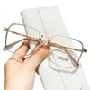 Gafas Fotocromáticas Sin Maquillaje, Gafas para Miopía, Monturas de Marco Grande para Hombres y Mujeres, Modelos de Celebridades de Internet, Gafas Grises Anti-Luz Azul 2055