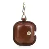 Adecuado para nuevos AirPods 4 funda de orejera de piel de vaca botón a presión todo incluido anticaída funda protectora para auriculares Bluetooth Apple 4ª generación