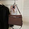 Bolso Bandolera Retro de Nicho para Otoño e Invierno, Bolso de Viaje para Mujer, Nuevo Bolso Tote Sencillo de Gamuza, Bolso de Hombro Único, Bolso de Axila