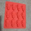 Molde de Silicona de Grado Alimenticio para Chocolate con Cerdo de 12 Piezas para Cubitos de Hielo, Molde Reutilizable de Resina DIY, Squishy