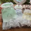 Vestido de Princesa para Perro Bichón Maltés 0.5kg Ropa para Perro Falda Tutú para Perro Pequeño Peto Chaleco para Perro Estilo Otoño