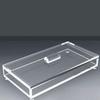 Fabricante de Beijing Ventas Directas Caja de Exhibición de Productos de Acrílico Transparente Caja Cuadrada de Acrílico Caja de Almacenamiento Caja a Prueba de Polvo