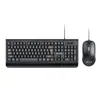 Teclado y Ratón para Juegos de Oficina de Negocios con Cable Wolf Spider Ac106 Set USB Universal para Portátil y Computadora de Escritorio