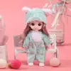 Caixa de presente com traje de princesa para boneca de 17cm, roupas para instituições de treinamento de crianças e meninas, podem ser trocadas, atacado