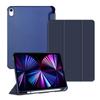 Adecuado para funda protectora ipad pro10.5 con ranura para lápiz 10.2 Atracción magnética funda de cuero air5 mini6 funda suave TPU triple plegado