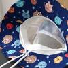 Sombrero de Protección Solar para Niños Sombrero de Sol para Niño Verano Malla Fina Transpirable Sombrero Grande Sombrero de Pescador para Bebé Niño de Dibujos Animados Sombrero Cubo