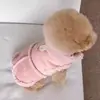 Ropa de Otoño e Invierno para Mascotas para Teddy, Bichón, Pomerania, Gatos, Cachorros Pequeños, Ropa para Perros, Chaleco Cálido para Cachorro Pequeño con Accesorio para Correa