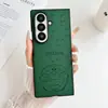 Bonita y Linda, Adecuada para Funda de Teléfono Móvil Samsung Zfold5, Funda Protectora de Gato Jingle Plegable Izquierdo y Derecho de Dibujos Animados Zfold3