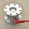 Suministro directo de fábrica válvula de bola redonda válvula de bola redonda de aleación de aluminio válvula de bola de coche cisterna de 3 pulgadas válvula de bola pasante