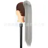 Peruca de Estilo Novo Longa com Presilha de Garra para Rabo de Cavalo Longo Liso Fibra Sintética Rabo de Cavalo Transfronteiriço Estendido