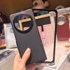 Serie Ediffel electrochapada plegable de cuero liso para funda de teléfono con pantalla plegable Huawei PURA X