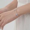 Pulsera Cola de Pez Femenina en Diseño Nicho que No se Desvanece Pulsera Super Hada Pulsera de Piedra Lunar Pulsera para Novia