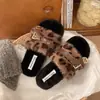 Pantuflas de Piel Gruesas y Cálidas para Otoño e Invierno para Mujer, Se Pueden Usar Afuera, Aumentan la Altura, Adelgazantes, Suaves, Elásticas, Cómodas, Para Personas Perezosas, Chanclas de Una Correa, Engrosadas, Modernas