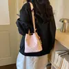 Bolso de Cubo Vintage para Mujer 2026 Nuevo Estilo Estampado Bolso de Hombro de Alta Gama Bolso Cruzado Texturizado de Moda para Mujer