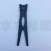 Suprimentos de Estúdio Suporte para Porta-Retrato Suporte de Mesa de Cristal Suporte de Cauda de Andorinha Preto Grande