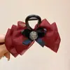 Nuevo Clip Pinza para Cola de Caballo de Niña de Verano Mariposa Elegante Malla de Diamantes Brillantes Estilo Elegante Pinza Tiburón para Cabeza Versátil