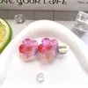 Horquilla de Flor Dulce Clip BB Estilo Occidental Infantil Tocado Lindo Flor de Cerezo Niña Pequeña Accesorios para el Cabello Flequillo Mechones Laterales Clip