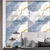 Papel pintado autoadhesivo impermeable a prueba de humedad Ins viento pared papel pintado autoadhesivo dormitorio cálido baño de alta gama imitación azulejo pegatina