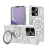 Funda para Teléfono Móvil Oppo Serie Nueva Aplicable Funda para Teléfono Móvil Transparente con Soporte Giratorio Funda para Teléfono Móvil Realme15 Funda para Teléfono Móvil Magnética
