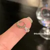 Brincos de Osso da Orelha de Borda Única, Brincos com Pingente Único de Coração Gota d'Água de Alto Padrão, Não é Necessário Remover Pequenos Brincos ao Dormir