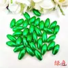 Perlas Púrpuras Grandes Individuales para Buda 12 mm Perlas de Imitación abs Perlas Sueltas Accesorios Hechos a Mano Perlas Granos de Arroz Espigas de Trigo