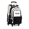 Mochila escolar con ruedas para niños de 3.º a 6.º grado, ideal para estudiantes de primaria y secundaria. Mochila de gran capacidad para subir escaleras.
