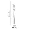 Juego de vajilla de acero inoxidable serie Moonlight, cuchillo y tenedor, cuchara, vajilla occidental, cuchara de postre, tenedor, cuchara de té, cuchillo de mantequilla, directo de fábrica