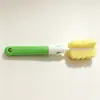 Cepillo para el Hogar al por Mayor, Cepillo para Taza Térmica, Cepillo para Botellas, Cepillo Limpiador de Tazas con Esponja, Cepillo de Limpieza de Cocina