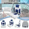 Modelo de Venta Directa al por Mayor de Fábrica Alliance 86514-3Wb Silla Plegable Impermeable de Cuero de PVC para Barco y Asiento Marino