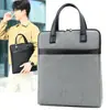 Maletín de Negocios en Stock con Logo Impreso, Bolsa para Conferencias Corporativas, Bolsa para Documentos, Maletín Portátil de Tela Oxford, Logo Personalizado