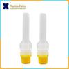 Caixin PE bico de sucção plástico suco iogurte leite de soja auto-standing saco alongado tubo de cauda integrado em forma de U 10mm tampa do tubo do bocal de sucção
