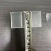 Caja de almacenamiento para labiales, gabinete de espejo de pared transparente montado en la pared sin perforaciones, estante de almacenamiento para lápices de cejas, brochas, cuidado de la piel y cosméticos