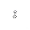Comércio exterior nova pata de urso língua prego nicho personalidade anel de língua corpo de aço inoxidável piercing joias fábrica direta atacado
