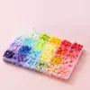 Cuentas de Cera para Sellar Caja Dividida de 24 Colores Set Múltiples Estilos Cuentas de Cera Color Macarrón Sellado de Sobres Herramientas para Sello de Cera