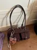 Moda Retro Boston Primavera 2026 Bolso de Axila Bolso de Axila Individual para Mujer Bolso Tote de Gran Capacidad