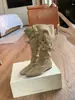 Botas Retro de Caña Media con Tacón Oculto de 4 cm y Punta Fina para Mujer, Estilo Coreano Holgado tipo Vaquero Occidental Caballero, Novedad Otoño/Invierno 2026