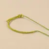 Pulsera de Media Cuenta y Media Cuerda Tejida a Mano, Nueva Tendencia Nacional Cuerda de Mano Semi-Terminada, Pulsera Original Pulsera de Cuentas DIY