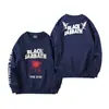 Moletom Cross-Border Black Sabbath Banda de Rock Gola Redonda com Capuz Tamanho S Escuro Europeu