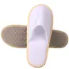 Pantuflas Desechables Personalizadas para Hotel y Casa de Huéspedes con Suelas de Felpa Antideslizantes Venta al por Mayor Pantuflas Personalizadas