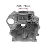 Motor diesel refrigerado a ar Peças de microtrator 173F178F186FA188F192F195F Bloco do motor Carcaça Camisa do cilindro